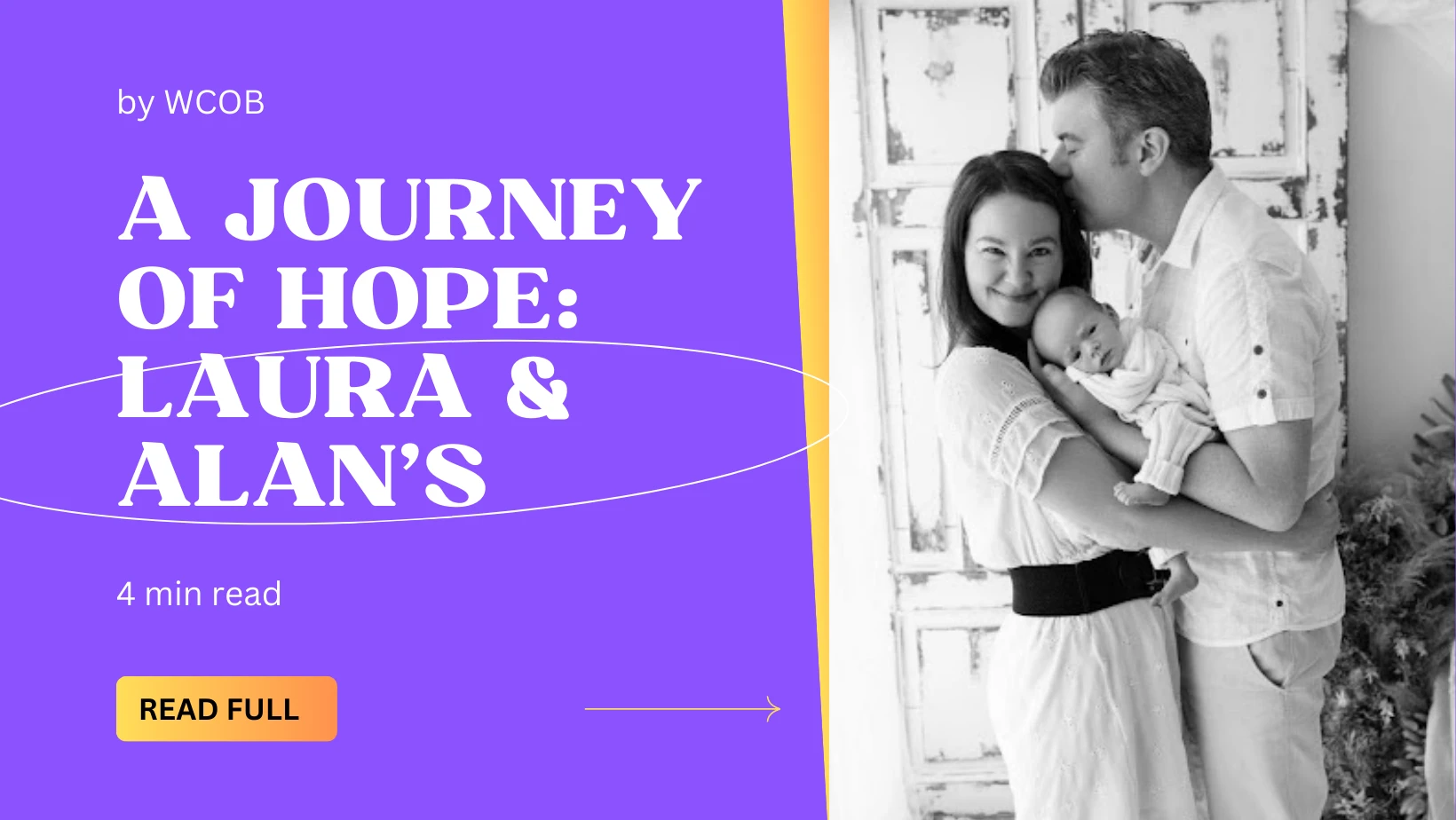 A Journey of Hope: Laura & Alan’s Path to Parenthood Through Surrogacy